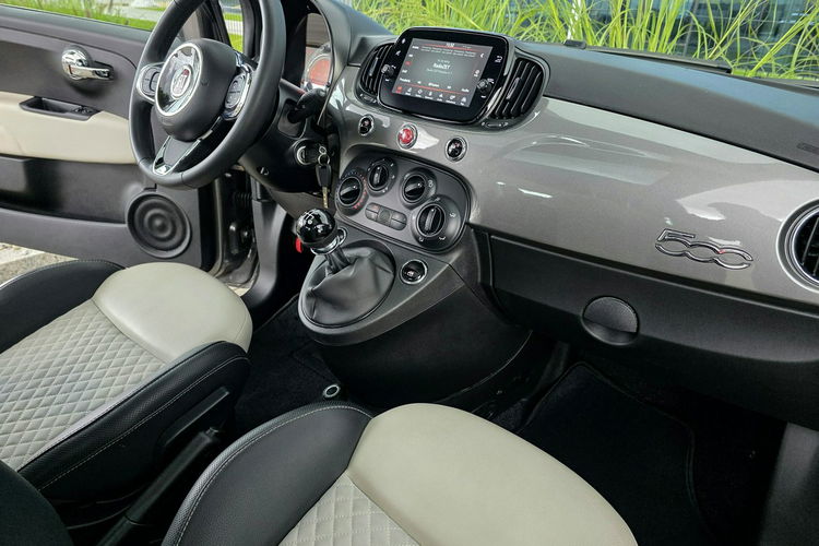 500 Przebieg HIT 21tys Fiat 500 Radio color limited Dolcevita hybryda zdjęcie 5