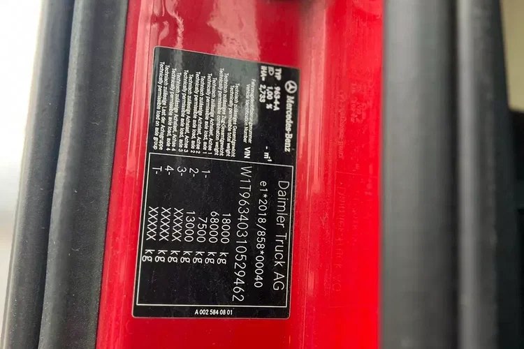 Mercedes ACTROS MP5 zdjęcie 13