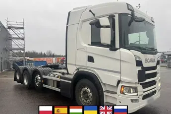 Scania G500 8x2 / Pełny ADR / Kab. Sypialna