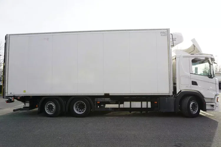 Scania G500 6x2 / Chłodnia Schmitz 19 EPAL Multitemperatura / Thermoking T1200R / Oś skrętna / wys. 280 cm zdjęcie 5
