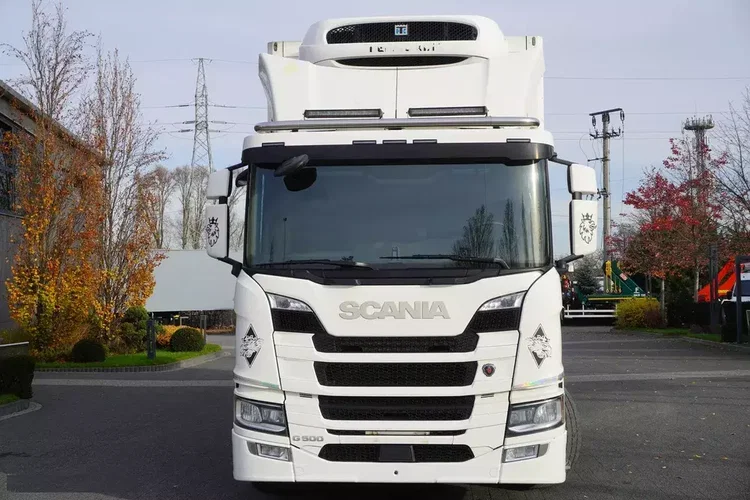 Scania G500 6x2 / Chłodnia Schmitz 19 EPAL Multitemperatura / Thermoking T1200R / Oś skrętna / wys. 280 cm zdjęcie 7