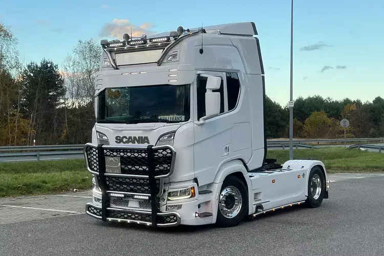 Scania R650 z Niemiec bez EGR tylko SCR pełne wyposażenie FULL AIR V8 zdjęcie 1