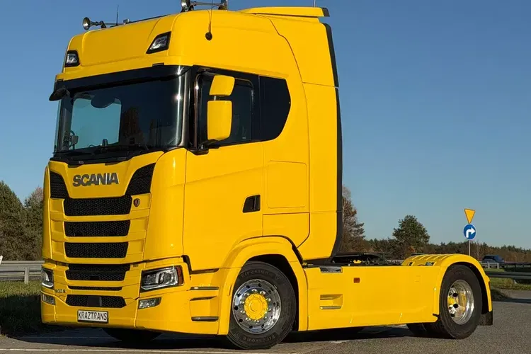 Scania S500 z Niemiec kontrakt ASO Scania 2020 bez EGR zdjęcie 1
