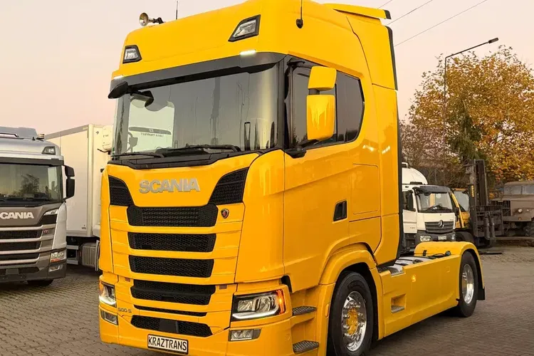 Scania S500 z Niemiec kontrakt ASO Scania 2020 bez EGR zdjęcie 2