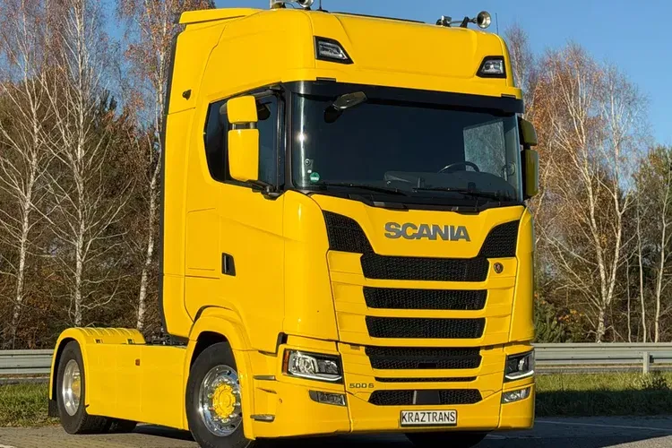 Scania S500 z Niemiec kontrakt ASO Scania 2020 bez EGR zdjęcie 6