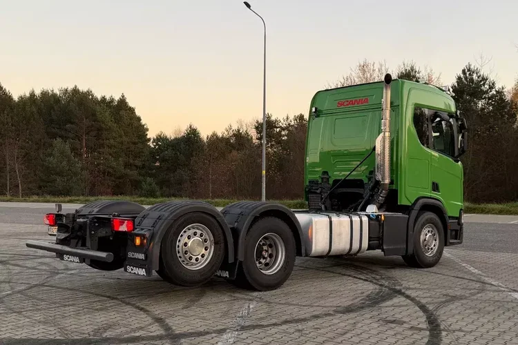 Scania R500 6x2/4 oś podnoszona i skrętna z Niemiec serwisowana kontrakt ASO zdjęcie 10