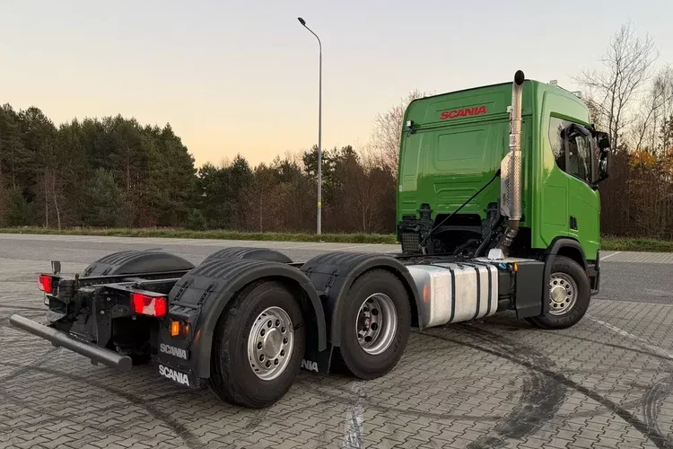 Scania R500 6x2/4 oś podnoszona i skrętna z Niemiec serwisowana kontrakt ASO zdjęcie 11