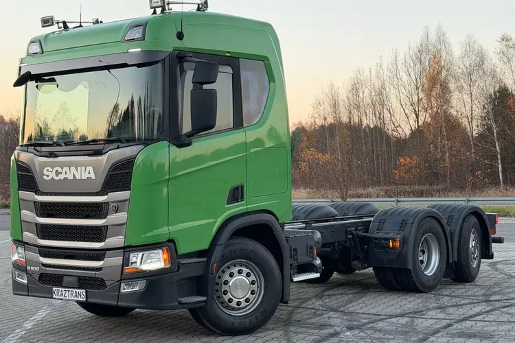 Scania R500 6x2/4 oś podnoszona i skrętna z Niemiec serwisowana kontrakt ASO zdjęcie 13