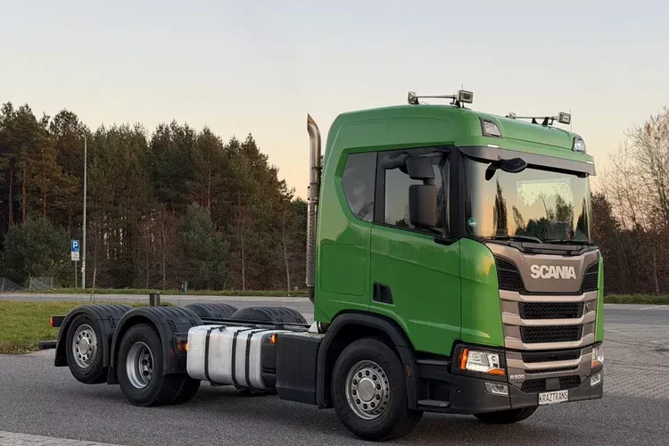 Scania R500 6x2/4 oś podnoszona i skrętna z Niemiec serwisowana kontrakt ASO zdjęcie 2