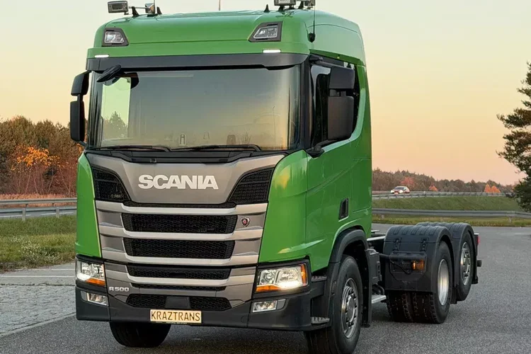 Scania R500 6x2/4 oś podnoszona i skrętna z Niemiec serwisowana kontrakt ASO zdjęcie 4