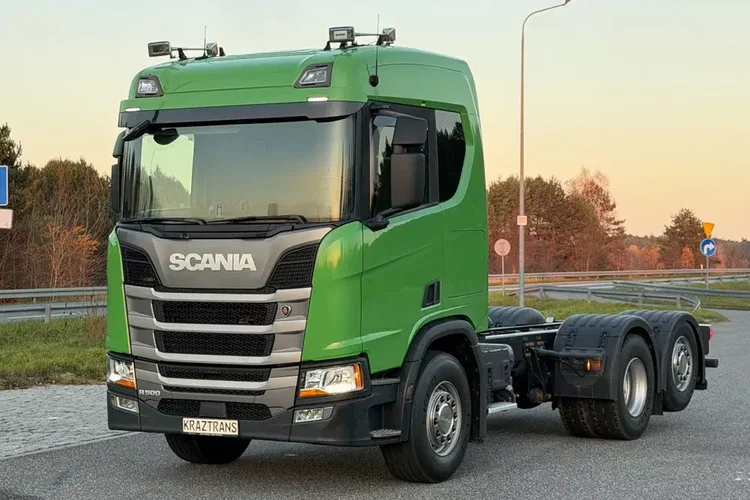 Scania R500 6x2/4 oś podnoszona i skrętna z Niemiec serwisowana kontrakt ASO zdjęcie 5