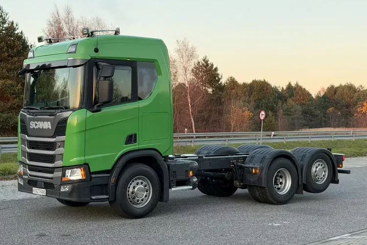 Scania R500 6x2/4 oś podnoszona i skrętna z Niemiec serwisowana kontrakt ASO zdjęcie 7