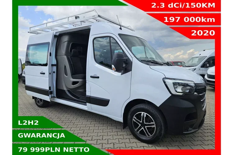 Renault Master L2H2 79999zł Netto Brygadówka 6 osób 2.3 dCi/150KM zdjęcie 1