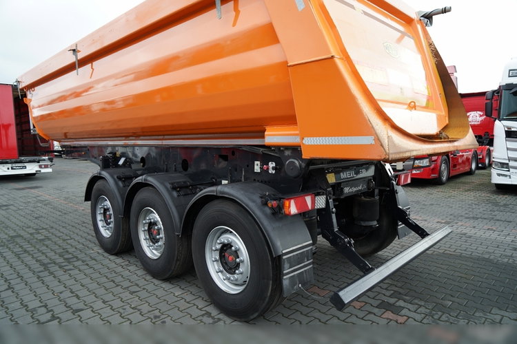 Schmitz MEILLER KIPPER  WYWROTKA 26 m3 / STALOWA / RYNNA WANNA HP / MAŁO UŻYWANA / OŚ PODNOSZONA / SAF  zdjęcie 11