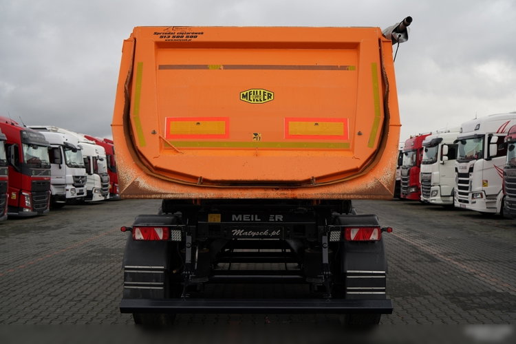 Schmitz MEILLER KIPPER  WYWROTKA 26 m3 / STALOWA / RYNNA WANNA HP / MAŁO UŻYWANA / OŚ PODNOSZONA / SAF  zdjęcie 12