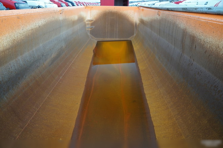 Schmitz MEILLER KIPPER  WYWROTKA 26 m3 / STALOWA / RYNNA WANNA HP / MAŁO UŻYWANA / OŚ PODNOSZONA / SAF  zdjęcie 14