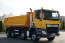 MAN DAF CF 85.410 / 8x4 / WYWROTKA TYLNOZSYPOWA  / HYDROKLAPA  / OPONY 100% / UAL / EURO 6  zdjęcie 12