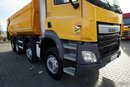 MAN DAF CF 85.410 / 8x4 / WYWROTKA TYLNOZSYPOWA  / HYDROKLAPA  / OPONY 100% / UAL / EURO 6  zdjęcie 13