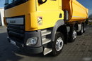 MAN DAF CF 85.410 / 8x4 / WYWROTKA TYLNOZSYPOWA  / HYDROKLAPA  / OPONY 100% / UAL / EURO 6  zdjęcie 15