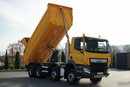 MAN DAF CF 85.410 / 8x4 / WYWROTKA TYLNOZSYPOWA  / HYDROKLAPA  / OPONY 100% / UAL / EURO 6  zdjęcie 1