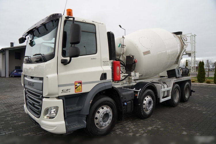 DAF CF 440  / 8x4 / BETONOMIESZARKA SCHWING STETTER  / GRUSZKA 9 M3 / HARDOX / ALUFELGI / AUTOMAT zdjęcie 2