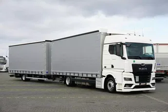 MAN TGX / 18.470 / E 6 / GM / ZESTAW PRZEJAZDOWY 120 M3 / ŁAD. 14 815 KG / RETARDER