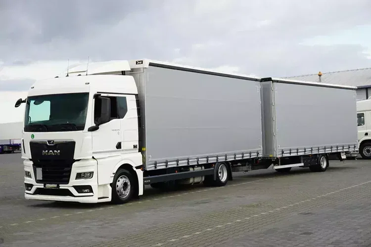 MAN TGX / 18.470 / E 6 / GM / ZESTAW PRZEJAZDOWY 120 M3 / ŁAD. 14 815 KG / RETARDER zdjęcie 2