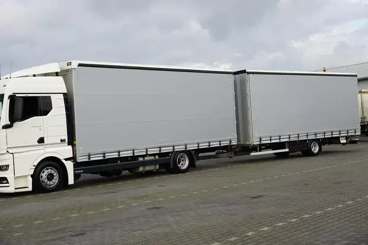 MAN TGX / 18.470 / E 6 / GM / ZESTAW PRZEJAZDOWY 120 M3 / ŁAD. 14 815 KG / RETARDER zdjęcie 3