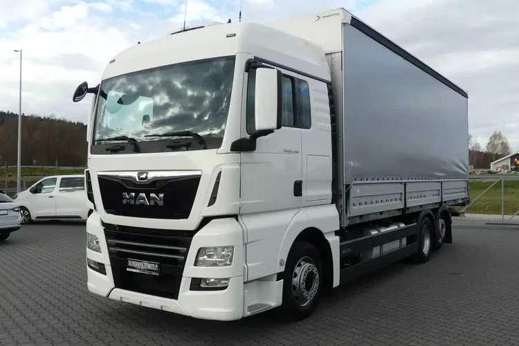 MAN TGX 26.460 6x2 / BURTO FIRANKA 7.70 + WINDA / ZSUWANY DACH / EURO 6 / zdjęcie 1
