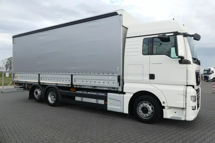 MAN TGX 26.460 6x2 / BURTO FIRANKA 7.70 + WINDA / ZSUWANY DACH / EURO 6 / zdjęcie 10