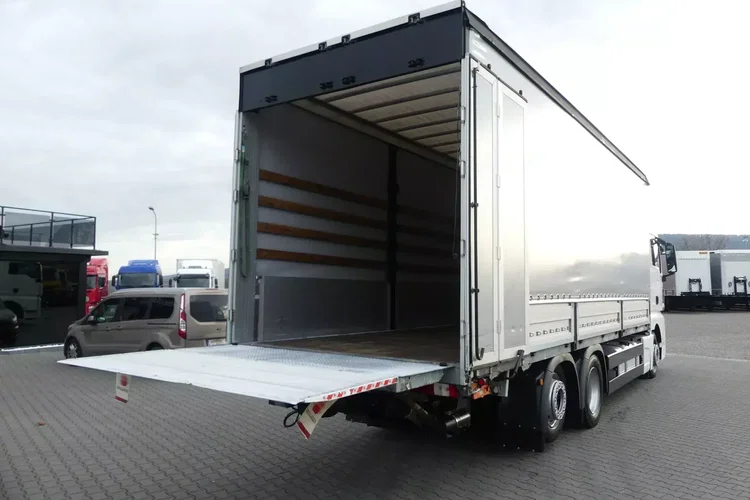 MAN TGX 26.460 6x2 / BURTO FIRANKA 7.70 + WINDA / ZSUWANY DACH / EURO 6 / zdjęcie 17