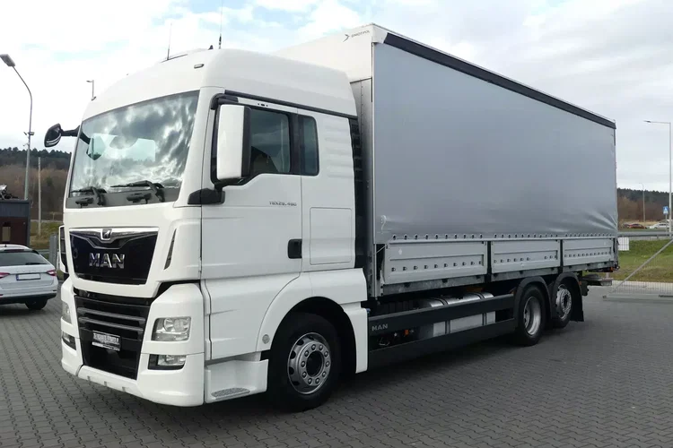 MAN TGX 26.460 6x2 / BURTO FIRANKA 7.70 + WINDA / ZSUWANY DACH / EURO 6 / zdjęcie 3