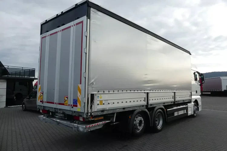 MAN TGX 26.460 6x2 / BURTO FIRANKA 7.70 + WINDA / ZSUWANY DACH / EURO 6 / zdjęcie 8