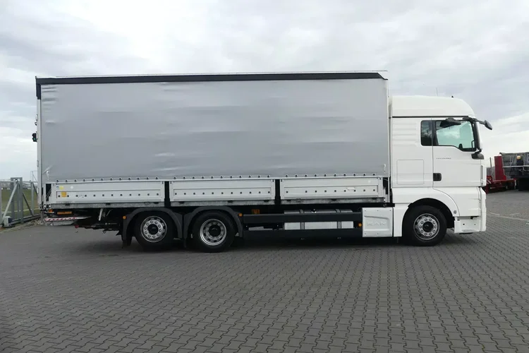 MAN TGX 26.460 6x2 / BURTO FIRANKA 7.70 + WINDA / ZSUWANY DACH / EURO 6 / zdjęcie 9