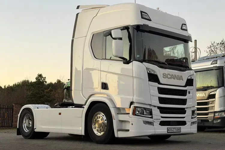 R500 Full AIR z Niemiec perfekcyjny stan 440Tkm kontrakt ASO Scania zdjęcie 5