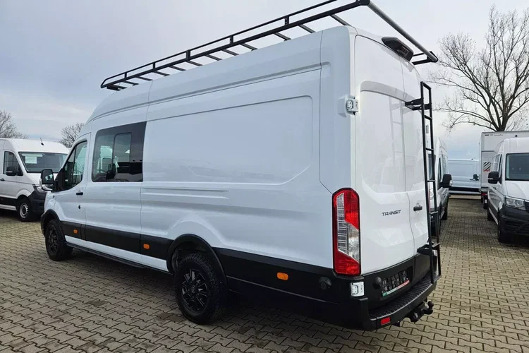 Ford transit L4H3 79900zł NETTO Zabudowa warsztatowa Brygadówka 6 osób 2.0TdCi/170KM zdjęcie 11