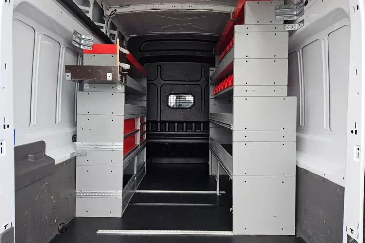 Ford transit L4H3 79900zł NETTO Zabudowa warsztatowa Brygadówka 6 osób 2.0TdCi/170KM zdjęcie 15
