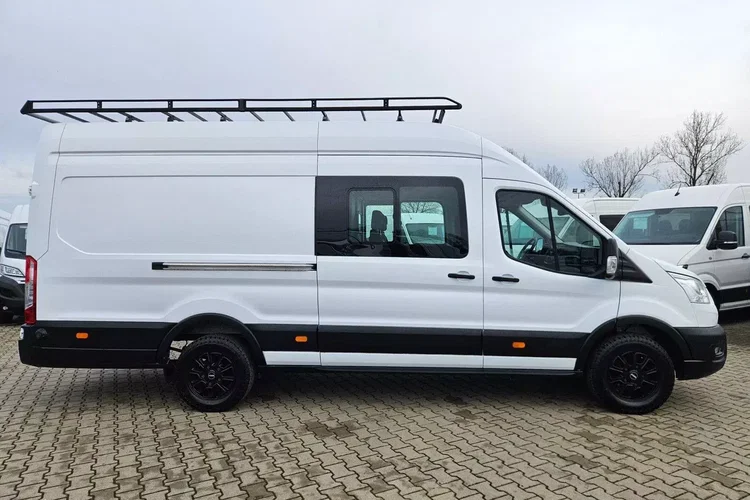 Ford transit L4H3 79900zł NETTO Zabudowa warsztatowa Brygadówka 6 osób 2.0TdCi/170KM zdjęcie 7