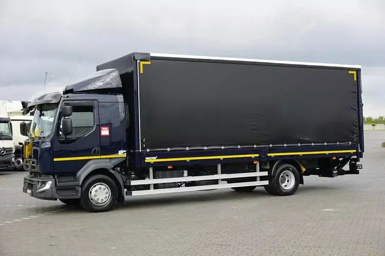 Renault / D 16 / 280 / ACC / E 6 / BURTOFIRANKA + WINDA / ŁAD. 8 580 KG / 17 PALET zdjęcie 3