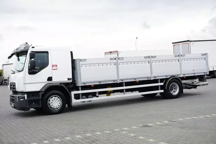 Renault D 280 / ACC / E 6 / BURTOWY + WINDA / ŁAD. 9953 KG / PEŁNY ADR zdjęcie 3