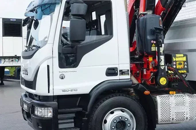 Iveco EUROCARGO / 160-21 / SKRZYNIOWY + HDS / FASSI F110 / ROTATOR / PILOT zdjęcie 26
