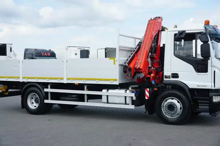 Iveco EUROCARGO / 160-21 / SKRZYNIOWY + HDS / FASSI F110 / ROTATOR / PILOT zdjęcie 35