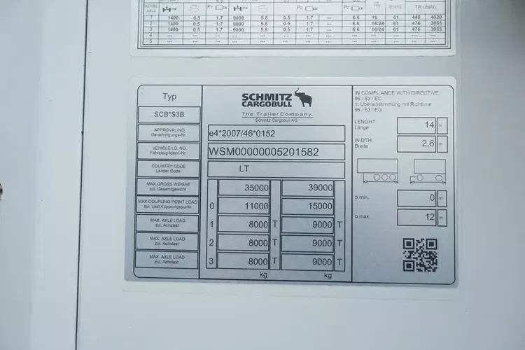Schmitz / CHŁODNIA / TK SLX 300 zdjęcie 11