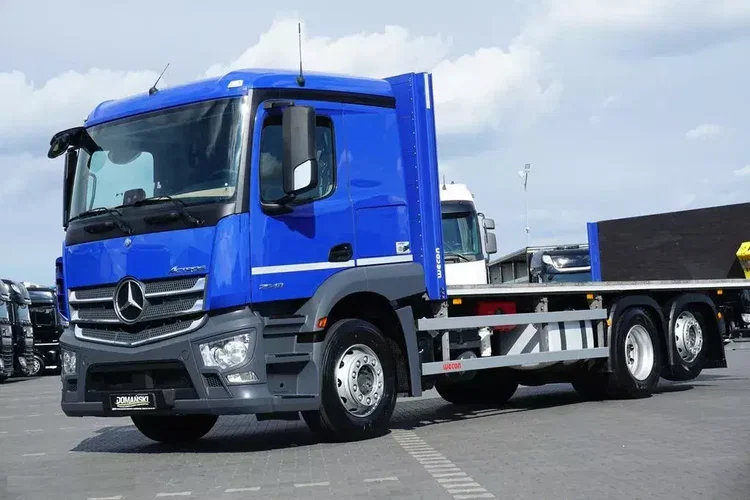Mercedes ACTROS / 2543 / ACC / E 6 / PEŁNY ADR / PLATFORMA / ZAWIESIE POD WÓZEK zdjęcie 22