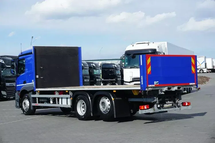 Mercedes ACTROS / 2543 / ACC / E 6 / PEŁNY ADR / PLATFORMA / ZAWIESIE POD WÓZEK zdjęcie 6