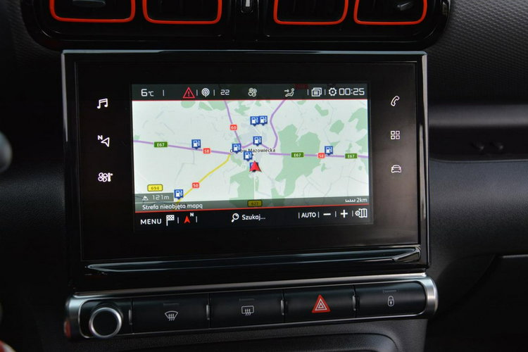 C3 Aircross 54tys przebieg Shine Red Pack Navi Kamera Ledy Relingi ASO Citroen zdjęcie 28