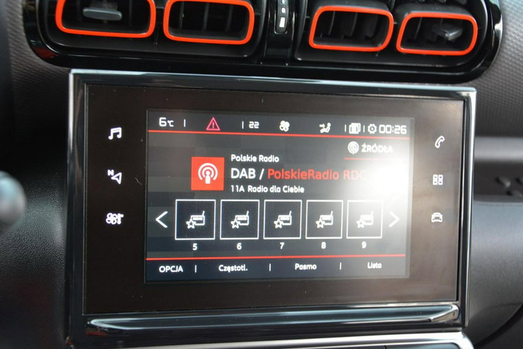 C3 Aircross 54tys przebieg Shine Red Pack Navi Kamera Ledy Relingi ASO Citroen zdjęcie 30