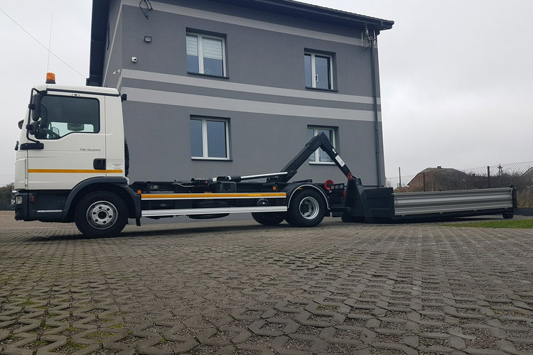 MAN TGL 12.220 WYWROT KIPER HAKOWIEC TGL WYWROT KIPER HAKOWIEC 12.220 KLIMA 4x2 DO KONTENERÓW zdjęcie 7
