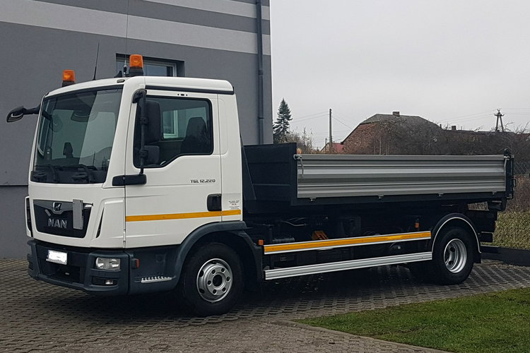 MAN TGL 12.220 WYWROT KIPER HAKOWIEC TGL WYWROT KIPER HAKOWIEC 12.220 KLIMA 4x2 DO KONTENERÓW zdjęcie 3