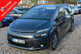 Citroen C4 Grand Picasso Exclusive Automat Navi pół-skóry Kamera Ledy Masaże 2xParktronic Aso